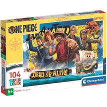 One Piece a csapat 104 db-os Supercolor puzzle - Clementoni