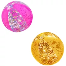 Bestway: Glitterrel töltött strandlabda kétféle változatban 41 cm