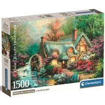 Erdei faház 1500 db-os HQC puzzle 84,5×59,5 cm – Clementoni