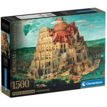 Museum Collection: Bábel torony 1500 darabos compact puzzle – Clementoni