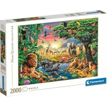 Találkozás Afrikában HQC 2000 db-os puzzle – Clementoni