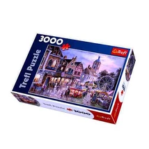 Kisvárosi boldog emlék puzzle 3000 db-os – Trefl