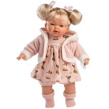 Llorens: Roberta 33 cm-es baba rókás ruhában