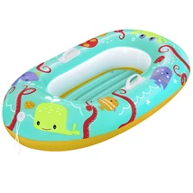Bestway: Vidám tengeri állatos bébi csónak 119×79 cm