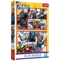 Avengers - Bosszúállók - 2 x 70 db-os puzzle - Trefl