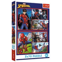 Pókember póktörténetek 2×70 db-os puzzle – Trefl
