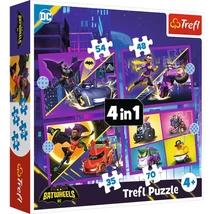 DC Comics: Batwheels 4 az 1-ben puzzle – Trefl