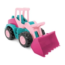 Tech Truck rózsaszín rakodógép 27cm - Wader