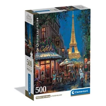 Éjszaka az Eiffel toronynál HQC 500 db-os compact puzzle – Clementoni