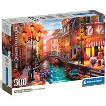Naplemente Velencében 500 db-os HQC kompakt puzzle – Clementoni