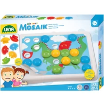 LENA: Mosaik Első Pötyi kreatív szettem 7 mintával 32 mm 36 db-os