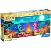 Disney Stitch – Tengerparti piknik panoráma 1000 darabos puzzle – Clementoni