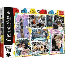 Jóbarátok: kollázs 500 db-os puzzle – Trefl