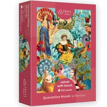 Quarantine Moods bársony puha tapintású 500 db-os puzzle – Trefl