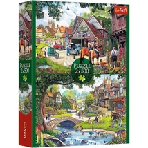 Idilli élet 2×500 db-os puzzle – Trefl