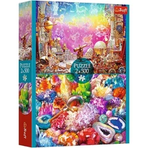 Kozmosz és Kristályok 2×500 db-os puzzle – Trefl