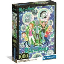 Rick és Morty 1000 db-os puzzle – Clementoni