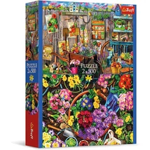 Munka a kertben 2×500 db-os puzzle – Trefl