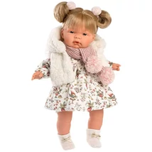 Llorens: Joelle 38 cm-es síró baba tündéres ruhában
