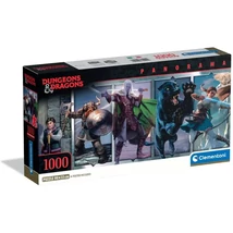 Dungeons & Dragons 1000 db-os panoráma puzzle poszterrel – Clementoni