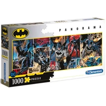 DC Comics: Batman akcióban 1000 db-os panoráma puzzle – Clementoni
