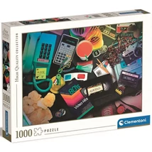 80-as évek nosztalgiája HQC puzzle 1000 db-os – Clementoni