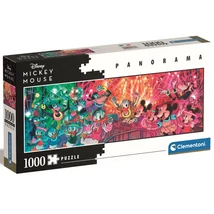 Disney kalsszikusok – Mickey egér disco 1000 db-os panoráma puzzle – Clementoni