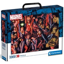 Marvel szuperhősök 1000 db-os puzzle bőrönd tárolódobozban – Clementoni