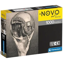 Novo Art: M. C. Escher – Hand with Reflecting Sphere 1000 db-os puzzle – Clementoni