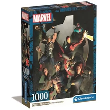Marvel: Bosszúállók 1000 db-os Compact puzzle 70×50 cm – Clementoni