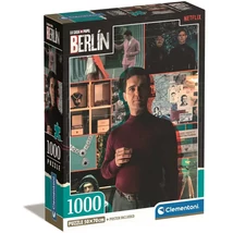 A nagy pénzrablás: Berlin főszereplő 1000 db-os Compact puzzle 50×70 cm – Clementoni