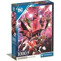 DC Comics: Az igazság ligája képregény 1000 db-os Compact puzzle 50×70 cm – Clementoni