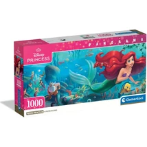 Disney – A kis hableány 1000 db-os panoráma puzzle poszterrel – Clementoni