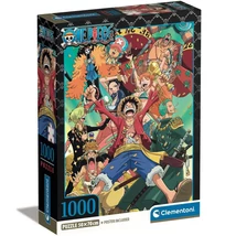 One Piece anime 1000 db-os compact puzzle 50×70 cm – Clementoni