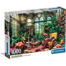 Az üvegházi könyvtár HQC 1000 db-os puzzle – Clementoni