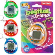 Tamagotchi digitális kisállat 168-féle állattal több színváltozatban 1 db