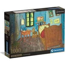 Museum Collection: Van Gogh – Van Gogh szobája Arles-ban 1000 db-os puzzle poszterrel – Clementoni