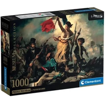 Museum Collection: Eugène Delacroix – A szabadság vezeti a népet 1000 db-os puzzle – Clementoni
