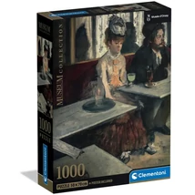 Museum Collection: Edgar Degas – Egy kávézóban 1000 db-os puzzle poszterrel – Clementoni
