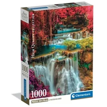 Színes Thai vízesés 1000 db-os HQC puzzle poszterrel – Clementoni