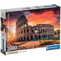 Naplemente Rómában 1000 db-os HQC puzzle poszterrel – Clementoni