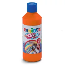 Acrylic 250ml-s akril festék narancssárga színben – Carioca