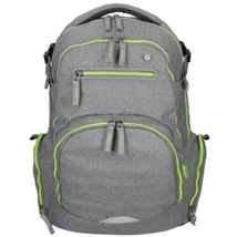 Spirit: Stinger ezüstszürke prémium ergonomikus iskolatáska hátizsák