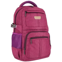 Spirit: Etty rózsaszín lekerekített négy rekeszes iskolatáska, hátizsák