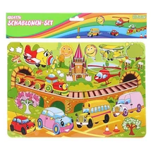 Spirit: Járműves kreatív műanyag rajzsablon