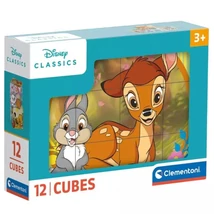 Clementoni: Disney Classics mesekocka 12 db-os