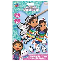 Gabi babaháza képkarcoló hűtőmágnes 10 db-os kreatív szett