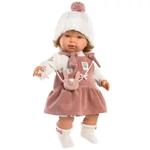 Llorens: Carla 42 cm-es síró baba sapiban cumival