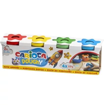 Doughy modellező gyurma szett tégelyben 4×110g – Carioca
