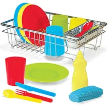 Sütés-főzés konyhai étkészlet csepegtetővel játék szett